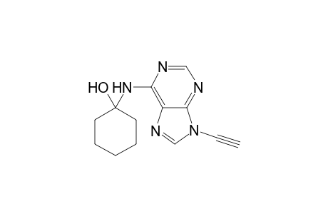 1-[N(9)-Ethynyladenine]cyclohexan-1-ol