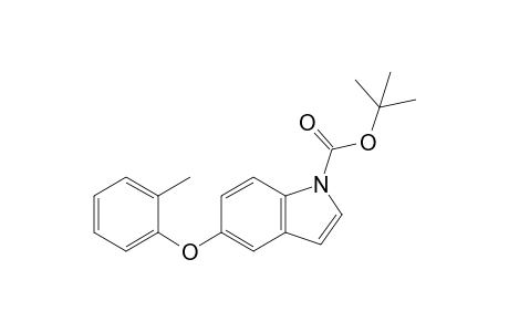tert-Butyl 5-(2-methylphenoxy)indole-1-carboxylate