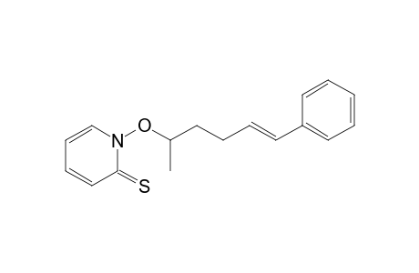 N-(6-Phenyl-5-hexen-2-oxy)pyridine-2(1H)-thione
