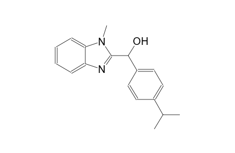 (4-isopropylphenyl)(1-methyl-1H-benzimidazol-2-yl)methanol