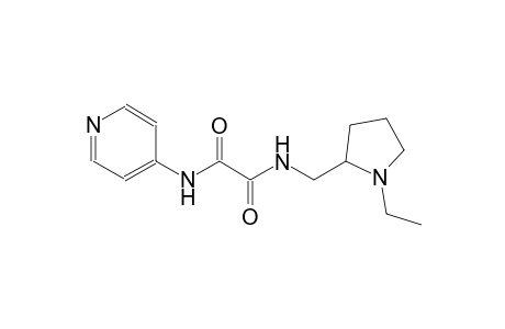 ethanediamide, N~1~-[(1-ethyl-2-pyrrolidinyl)methyl]-N~2~-(4-pyridinyl)-