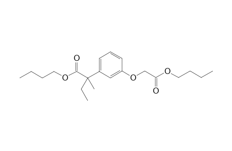 Butyl 2-[3-(2-butoxy-2-oxo-ethoxy)phenyl]-2-methyl-butanoate