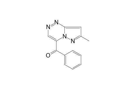 Pyrazolo[1,5-c][1,2,4]-triazine, 4-benzoyl-7-methyl-