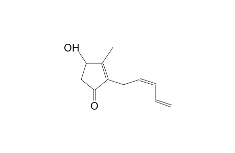 2-Cyclopenten-1-one, 4-hydroxy-3-methyl-2-(2,4-pentadienyl)-, (Z)-(+)-