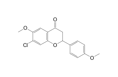 7-chloro-4',6-dimethoxyflavanone