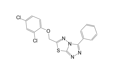 6-[(2,4-dichlorophenoxy)methyl]-3-phenyl[1,2,4]triazolo[3,4-b][1,3,4]thiadiazole