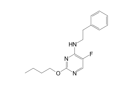 2-Butoxy-5-fluoro-N-phenethylpyrimidin-4-amine