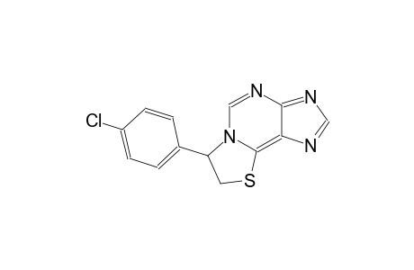 7-(4-Chloro-phenyl)-7,8-dihydro-thiazolo[2,3-i]purine