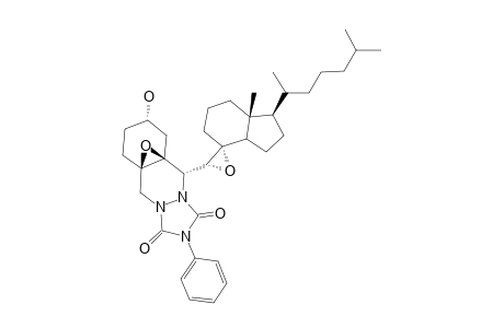 (5S,10R-6S-7R,8R)-4-N-PHENYL-TRIAZOLINE-3,5-DIONE-ADDUKT-OF-VITAMIN-D3-BISOXIRANE