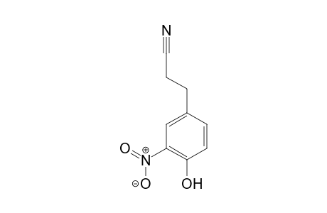 3-(4-Hydroxy-3-nitrophenyl)propionitrile