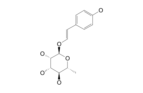 (E)-2-(4-HYDROXYPHENYL)-ETHENYL-ALPHA-L-RHAMNOPYRANOSIDE