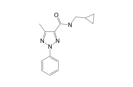 N-(cyclopropylmethyl)-5-methyl-2-phenyl-2H-1,2,3-triazole-4-carboxamide
