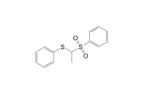 (1-Besylethylthio)benzene