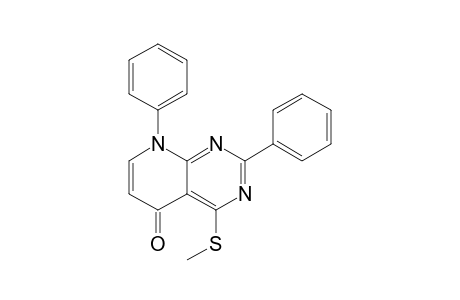 2,8-Diphenyl-4-(methylthio)-8H-pyrido[2,3-d]pyrimidin-5-one