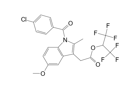 1-(4-Chlorobenzoyl)-5-methoxy-2-methyl-1H-indole-3-acetic acid 1,1-di(trifluoromethyl)methyl ester