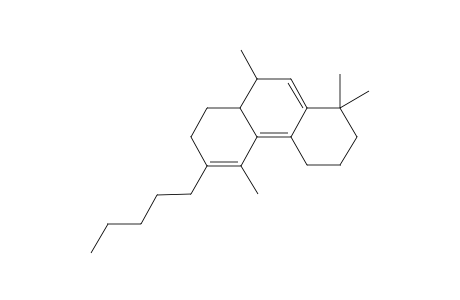 1,1,7,12-tetramethyl-8-pentyl-1,2,3,4,9,10,11,12-octahydrophenanthrene