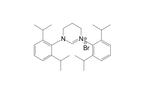 1,3-bis(2',6'-Diisopropylphenyl)-3,4,5,6-tetrahydropyrimidin-1-ium-Bromide