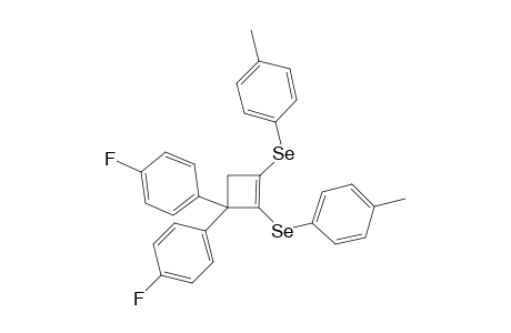 1-[3,3-bis(4-fluorophenyl)-2-(4-methylphenyl)selanyl-cyclobuten-1-yl]selanyl-4-methyl-benzene