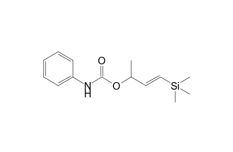 (E)-4-Trimethylsilylbut-3-en-2-yl N-phenylcarbamate