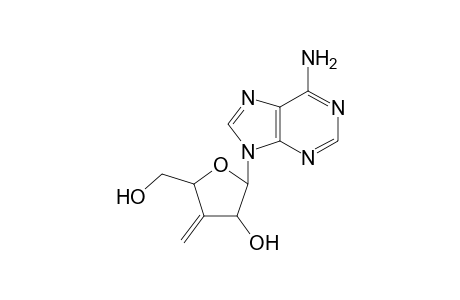 9-(3-Deoxy-3-methylene-.beta.D-erythro-pentafuranosyl)adenine
