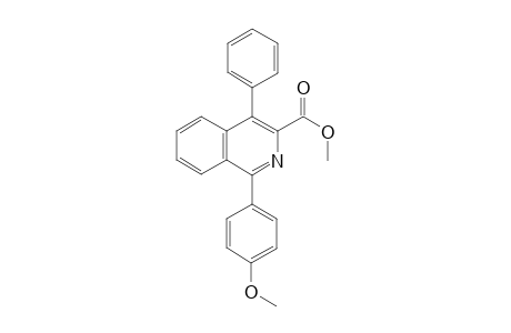 Methyl 1-(4-methoxyphenyl)-4-phenylisoquinoline-3-carboxylate