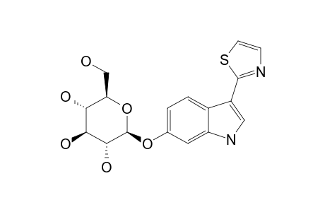 6-(O-BETA-D-GLUCOPYRANOSYL)-CAMALEXIN
