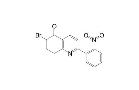 6-bromo-2-(2-nitrophenyl)-7,8-dihydro-6H-quinolin-5-one