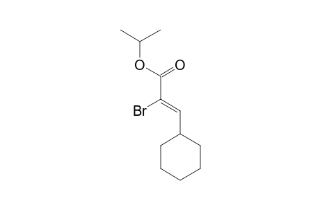 Isopropyl (Z)-2-bromo-3-cyclohexylacrylate
