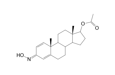 3-(HYDROXYIMINO)ANDROSTA-1,4-DIEN-17-YL ACETATE