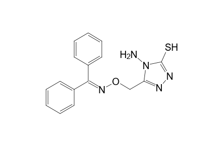 4-Amino-3-[(benzhydrylideneamino)oxymethyl]-1H-1,2,4-triazole-5-thione