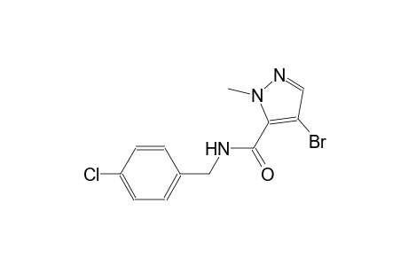 4-bromo-N-(4-chlorobenzyl)-1-methyl-1H-pyrazole-5-carboxamide