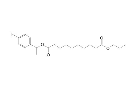 Sebacic acid, 1-(4-fluorophenyl)ethyl propyl ester