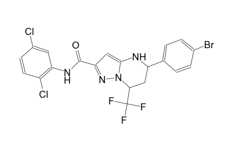 5-(4-bromophenyl)-N-(2,5-dichlorophenyl)-7-(trifluoromethyl)-4,5,6,7-tetrahydropyrazolo[1,5-a]pyrimidine-2-carboxamide