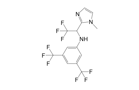 N-[2,2,2-Trifluoro-1-(1-methyl-1H-imidazole-2-yl)ethyl]-3,5-bis(trifluoromethyl)aniline