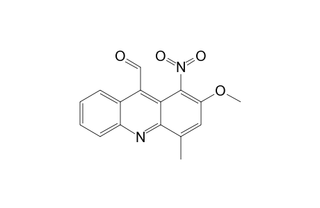 2-Methoxy-4-methyl-1-nitro-9-formylacridine