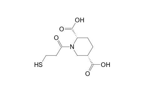 (2S,5S)-1-(3-mercapto-1-oxopropyl)piperidine-2,5-dicarboxylic acid