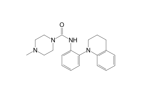 N-[2-(3,4-dihydro-2H-quinolin-1-yl)phenyl]-4-methyl-1-piperazinecarboxamide