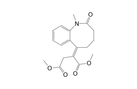 Butanedioic acid, (2,3,4,5-tetrahydro-1-methyl-2-oxo-1-benzazocin-6(1H)-ylidene)-, dimethyl ester