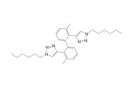 2,2'-Bis(1-n-hexyl-1H-1,2,3-triazol-4-yl)-3,3'-dimethylbiphenyl