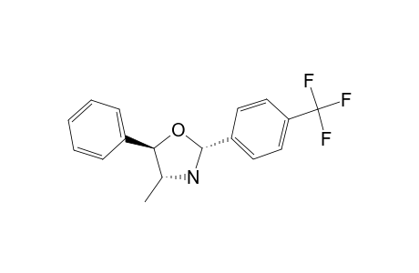 (2R,4R,5R)-4-methyl-5-phenyl-2-[4-(trifluoromethyl)phenyl]-1,3-oxazolidine