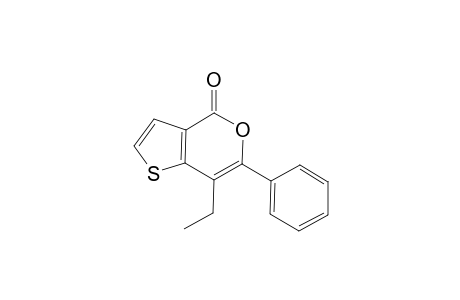 7-Ethyl-6-phenyl-4H-thieno[3,2-c]pyran-4-one