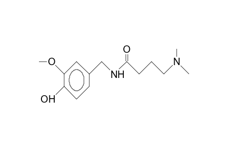 N-(4-Hydroxy-3-methoxy-benzyl)-4-dimethylamino-butyramide