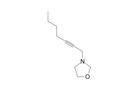 3-(Hept-2-yn-1-yl)-1,3-oxazolidine