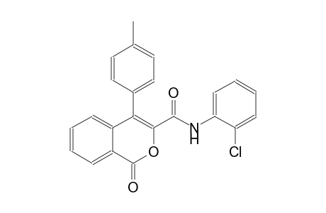 1H-2-benzopyran-3-carboxamide, N-(2-chlorophenyl)-4-(4-methylphenyl)-1-oxo-