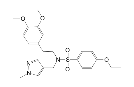 benzenesulfonamide, N-[2-(3,4-dimethoxyphenyl)ethyl]-4-ethoxy-N-[(1-methyl-1H-pyrazol-4-yl)methyl]-