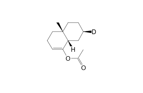 (1S,6S,9R)-2-Acetoxy-9-deuterio-6-methylbicyclo[4.4.0]dec-2-ene