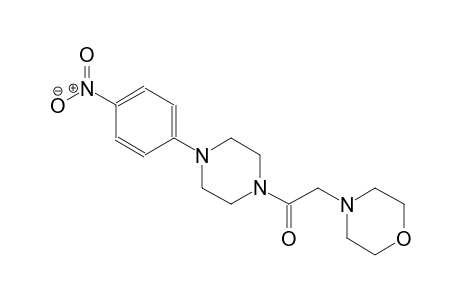 4-{2-[4-(4-nitrophenyl)-1-piperazinyl]-2-oxoethyl}morpholine