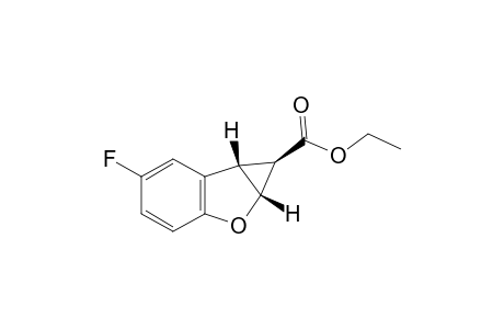 Ethyl (1R,1aR,6bS)-5-fluoro-1a,6b-dihydro-1H-cyclopropa[b]benzofuran-1-carboxylate