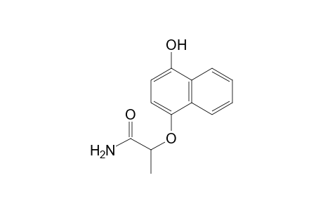 Propanamide, 2-[(4-hydroxy-1-naphthalenyl)oxy]-