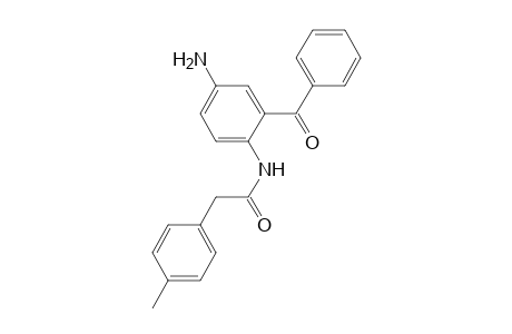 Acetamide, N-(4-amino-2-benzoylphenyl)-2-p-tolyl-